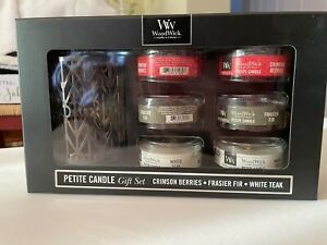 WoodWick Petite Candle Gift Set - Winter Christmas Scents