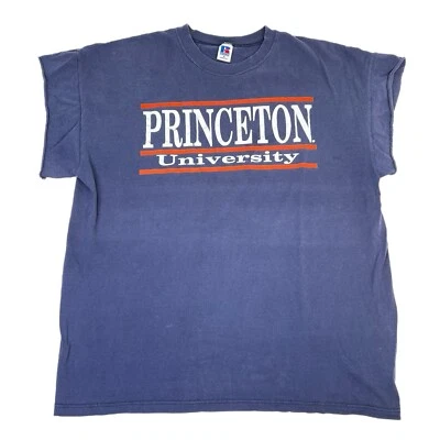 Camiseta De Colección Años 90 Russell Athletic Princeton University Corte Gráfico XL Foto 1 de 4
