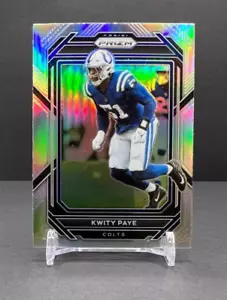 2022 Prizm Football Kwity Paye SILVER PRIZM #127 π₯ - Picture 1 of 2