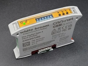 CAN.net 6-channel Type 3 Digital Input DIN-rail module for CAN-bus/CANopen - Picture 1 of 2