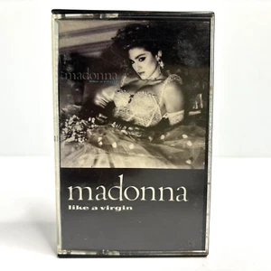 Madonna Like a Virgin Album Cassette Tape 1984 Made in USA Vintage 80’s Music - Picture 1 of 5