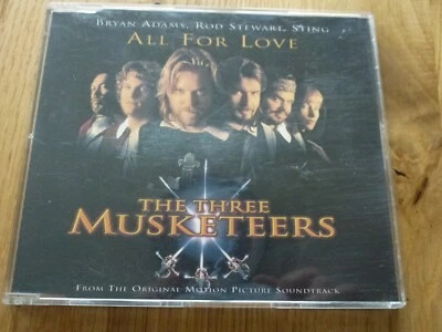 Bryan Adams, Rod Stewart, Sting ⭐️ – All For Love  -  5"CD - 1994 - wie neu - Bild 1 von 3