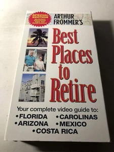 Arthur Frommer’s Best Places to Retire (1995) VHS Video Vacation Destinations - Picture 1 of 3