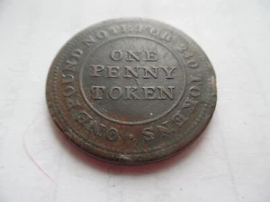 Britain 1813. Flint lead works penny. - Picture 1 of 2
