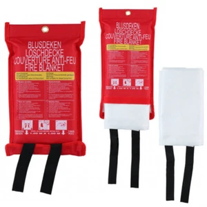 Löschdecke DIN EN 1869 2019 Feuerlöschdecke Fiberglas Brandlöscher Feuerlöscher - Bild 1 von 8