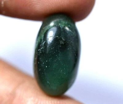 19.80 Ct Natural Green Serpentine Untreated Translucent Top Quality Gemstone - Image 1 of 4