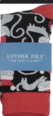 Calcetines de Navidad Luther Pike Seattle Cat para mujer dos pares  nuevos en paquetes Foto 1 de 3