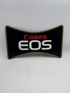 Vintage Canon EOS Cardboard Sign RARE 19” X 11” - Picture 1 of 2