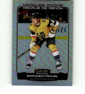 2022-23 O-Pee-Chee Platinum Rainbow #258 Brayden Pachal RC Rookie Golden Knights - Picture 1 of 2