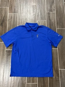 Nike Golf Polo Mens XL Blue Disney Mickey Mouse Shirt Lightweight Active - Imagen 1 de 4