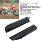 Front Fork Tube Cover 2Pcs Front Fork Tube Cover Glossy Black For CRF250R