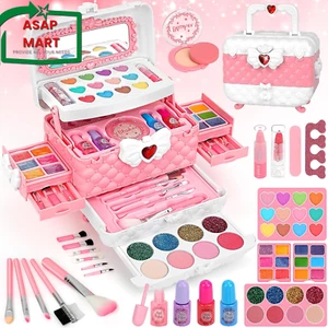 Kids Makeup Kit Girl Toys for Gifts, Teensymic Toys for Girls Real Washable Make - Picture 1 of 12