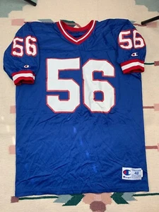 Maglia vintage anni 90 Champion New York Giants Lawrence Taylor 48 (XL) NFL Football HOF - Foto 1 di 9