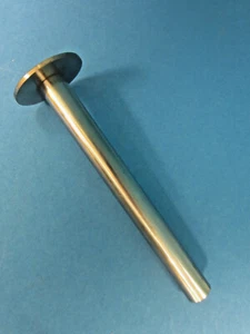 Tubo de relleno de salchichas de acero inoxidable de 3/4" para prensa de vino de manteca de cerdo empresarial - Imagen 1 de 4