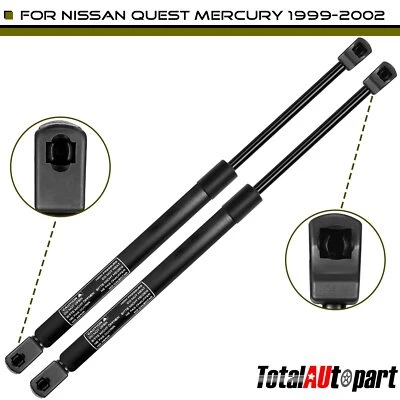 2 soportes de elevación ventana trasera vidrio para Mercury Villager Nissan Quest 1999-2002 V6 Foto 1 de 4