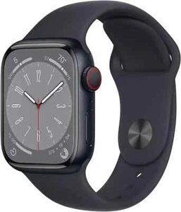 Apple Watch Series 8 - 41mm - Aluminum Midnight - GPS + Cellular - Good - Picture 1 of 1