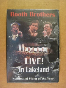 BOOTH BROTHERS - Live In Lakeland (Brand New, Sealed DVD) Christian Gospel - Picture 1 of 3
