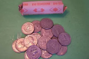 1988 D Washington Quarter Roll - 40 coins - Picture 1 of 1