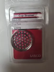 Sink Drain Shallow Cup Strainer Fits 1 1/2'' 03-1319 Lasco 1 qty - Picture 1 of 7