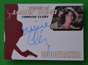 James Bond 007 Heroes & Villains 2010 Autograph card WA34 Corinne Clery - Picture 1 of 2