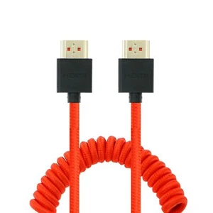 48Gbps High Speed 8K HDMI 2.1 Kabel Spiral Geflochten Ethernet Kabel für Atomos  - Bild 1 von 5