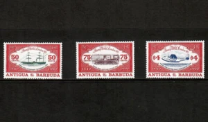 Antigua 1990 - Royal Mail Postal History - Set of 3 Stamps Scott #1309-11 - MNH - Picture 1 of 1
