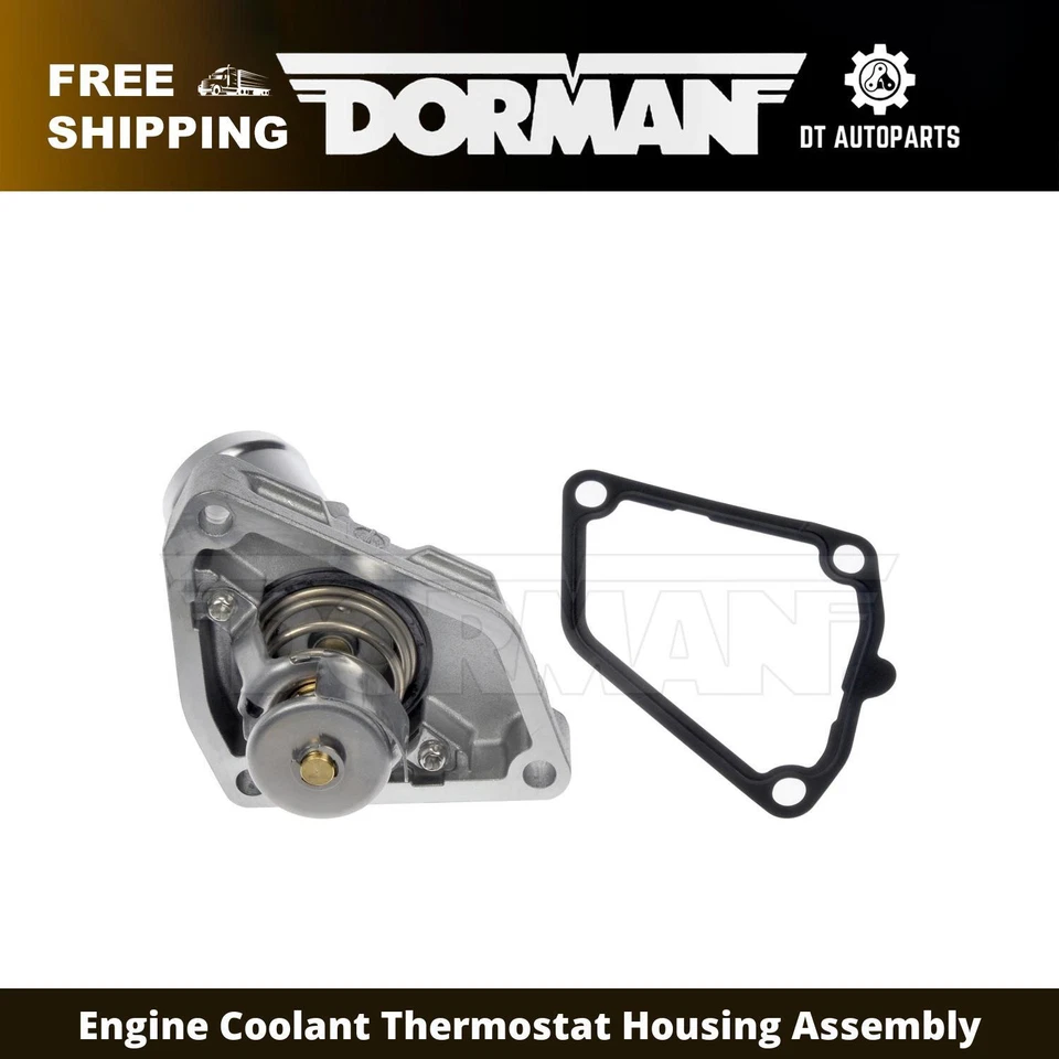 Para 2009-2013 INFINITI G37 3.7L V6 conjunto de carcaça termostato Dorman 2010 2011 - Imagem 1 de 4