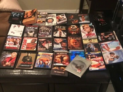 DVD DJ  LOT Rap Hip Hop THE GAME Jay-Z Ali G Belly DMX Walk the line MIKE TYSON  - Image 1 of 4