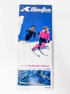 Killington 1984/1985 Skibroschüre Reiseführer Ephemera - Bild 1 von 5