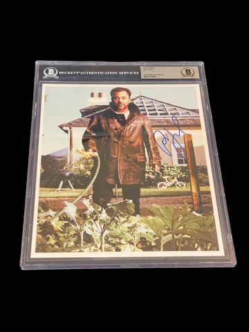 Billy Joel Piano Man Movin' Out Singer Signed Autograph Photo Slab BAS Beckett Cover