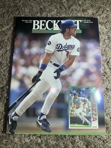 Beckett Baseball Card Monthly December 1993 Mike Piazza Issue 105 Dodgers - Picture 1 of 6
