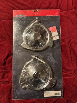 Inserto de buje delantero Kuryakyn VTX1300 retro radios cubierta cromada Honda 1208 nuevo Foto 1 de 4