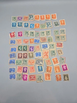 NETHERLANDS STAMPS LOT Of 75 COLLECTION VINTAGE - Image 1 of 4