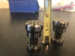 2 Kennametal 180 Collets CJ7 1/8 & CJ10 1/8 both used condition - Picture 1 of 6