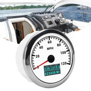 3-in-1-GPS-Tachometer 120 MPH Geschwindigkeitsmesser COG-Fahrt - Bild 1 von 22