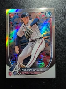 2025 BOWMAN HURSTON WALDREP RED ROOKIE REDEMPTION REFRACTOR ATL BRAVES #61 - Picture 1 of 6