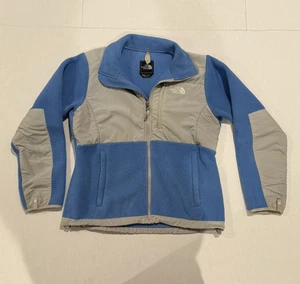 The North Face Denali Fleecejacke Damen Gr. M blau grau Polartec Jacke - Bild 1 von 7