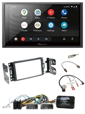 Pioneer USB 2DIN DAB Lenkrad Bluetooth Autoradio für Jeep Grand Cherokee 2011-20 - Bild 1 von 4