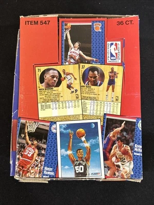 1991-92 Fleer Basketball Wax Box 36 Packs Sealed Michael Jordan *2 - Image 1 of 4