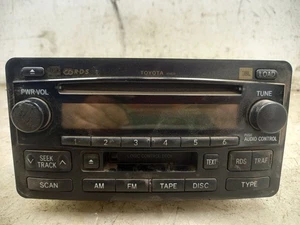 04 05 06 TOYOTA TUNDRA LIMITED RADIO ASSEMBLY CD & CASSETTE A56830 - Picture 1 of 12