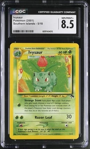 Tarjeta Pokémon CGC 8,5 Ivysaur Southern Islands 5/18 graduada - Imagen 1 de 2