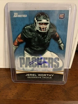 2012 Bowman - Jerel Worthy #105 Rookie Autographs (AU, RC) - Image 1 of 2
