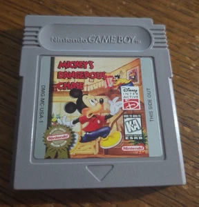 Mickey's Dangerous Chase Nintendo Game Boy (1991) SOLO cartuccia - Usato - Foto 1 di 1