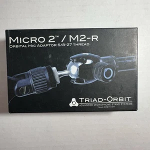 Adaptador de micrófono orbital de vástago corto adaptable Triad-Orbit Micro 2/M2-R - Imagen 1 de 7