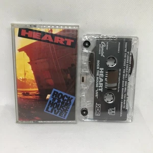 Heart – Rock The House Live! - 1991 Capitol Records Rock Cassette Tape TESTED - Imagen 1 de 1