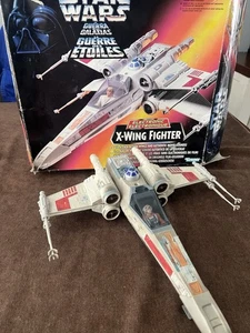 Star Wars 1995 Electronic X-Wing Fighter by Kenner With Original Box - Picture 1 of 4
