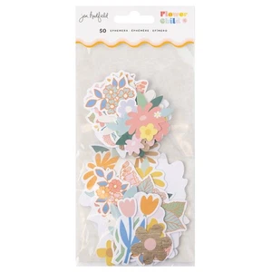 Cartulina efímera Jen Hadfield Flower Child troquelada 50/paquete - Imagen 1 de 1