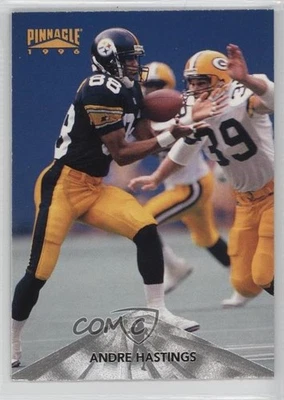 1996 Pinnacle Silver Andre Hastings #123 - Image 1 of 2