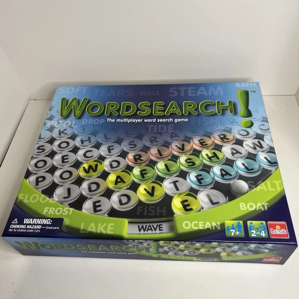 WordSearch! The Multiplayer Word Search Game 2011 Goliath #70477 Complete - Image 1 of 4