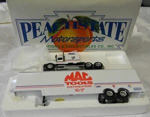 PEACHSTATE MOTORSPORTS TRANSPORTER COLLECTOR SERIES MAC TOOLS HARRY GANT 1-7500 - Picture 1 of 13